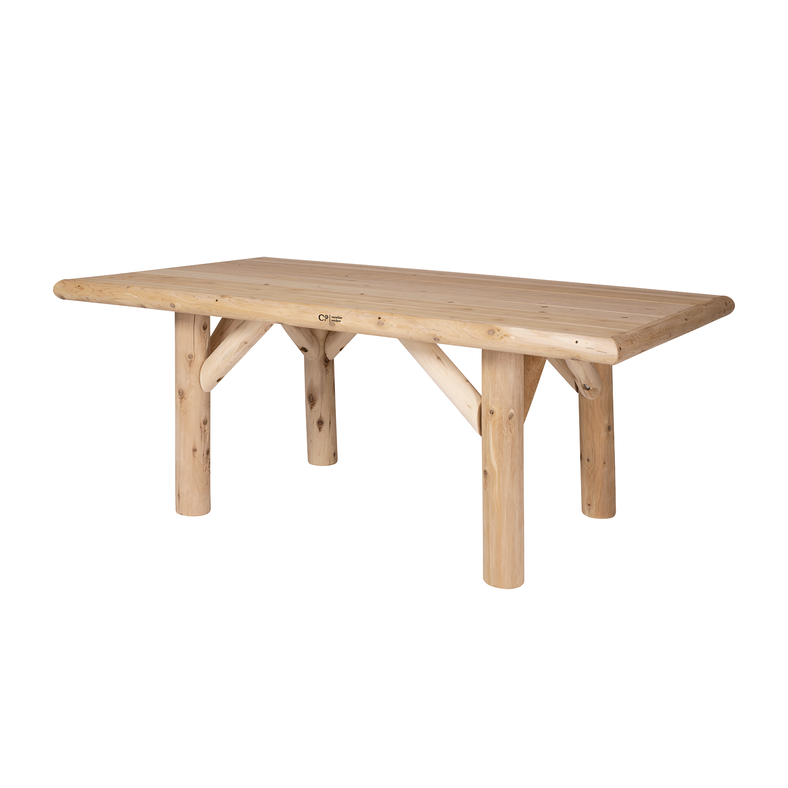 Log Spisebord 140cm