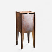 røff og minimalistisk utepeis