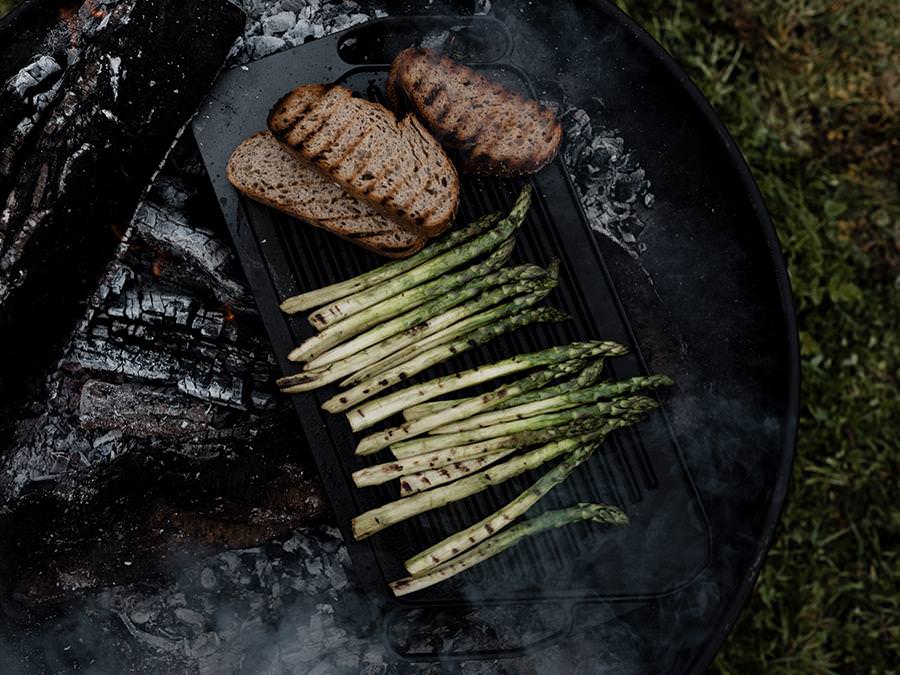 Støpejerns Grillplate