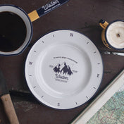 Emaljert Tallerken 24cm, WISDOM