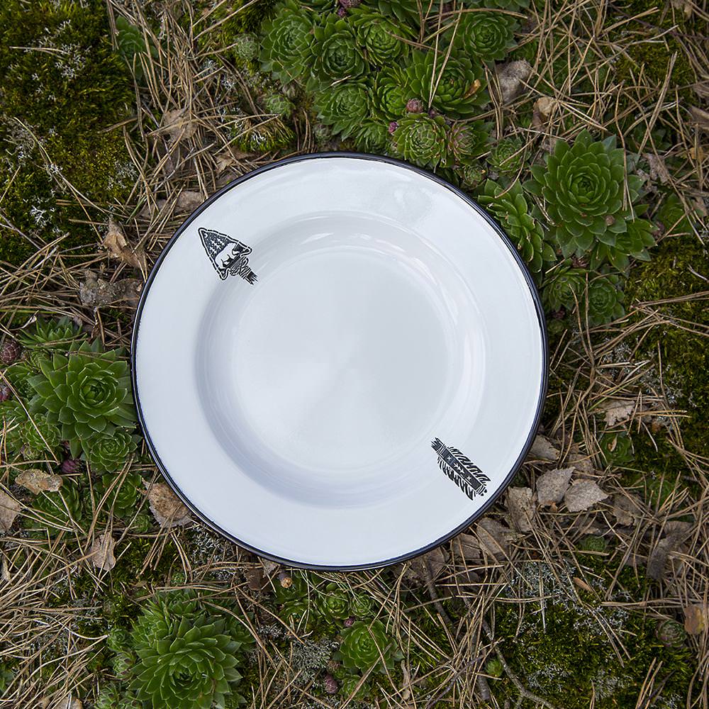 Emaljert Tallerken 24cm, ARROW