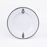 Emaljert Tallerken 24cm, ARROW