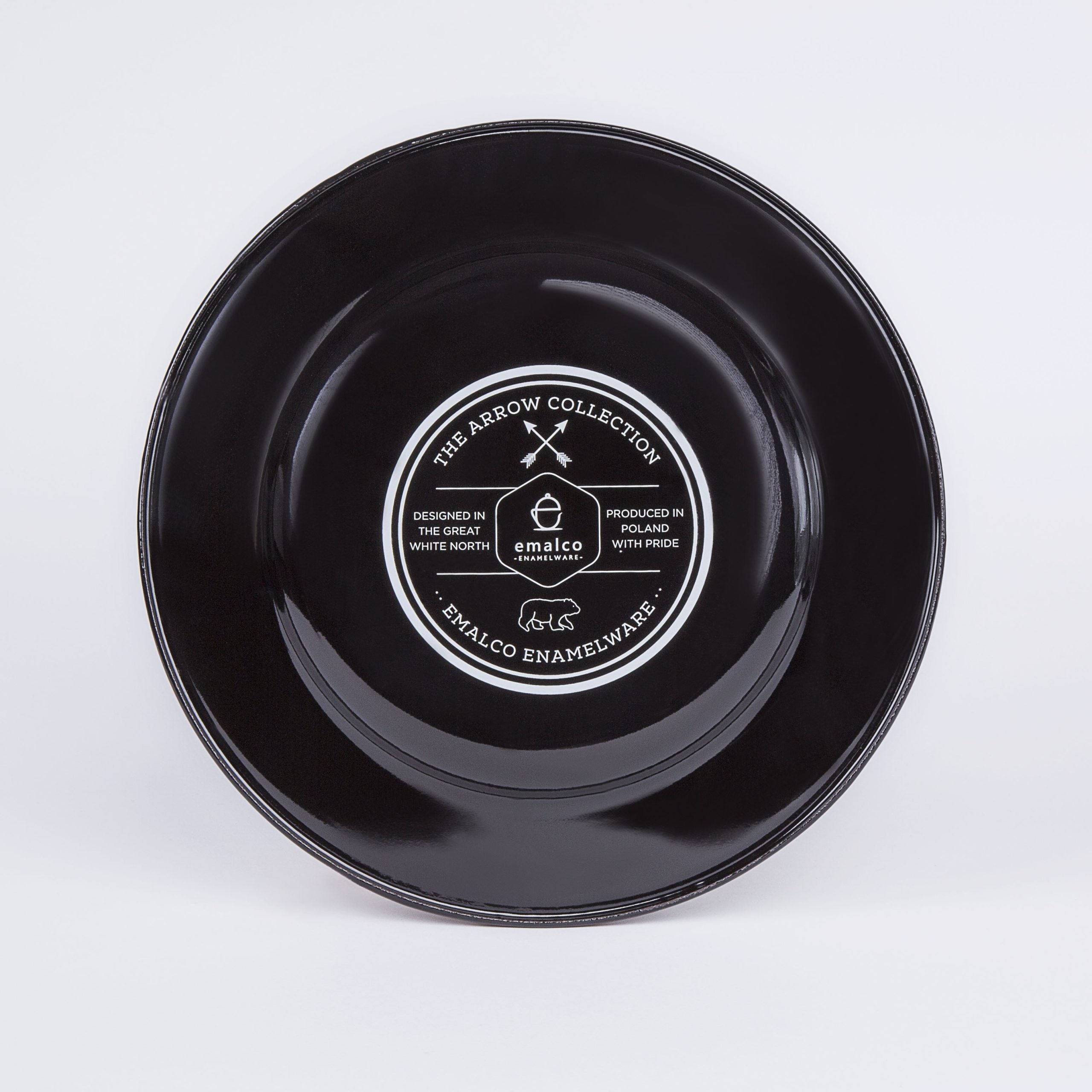 Emaljert Tallerken 24cm, ARROW