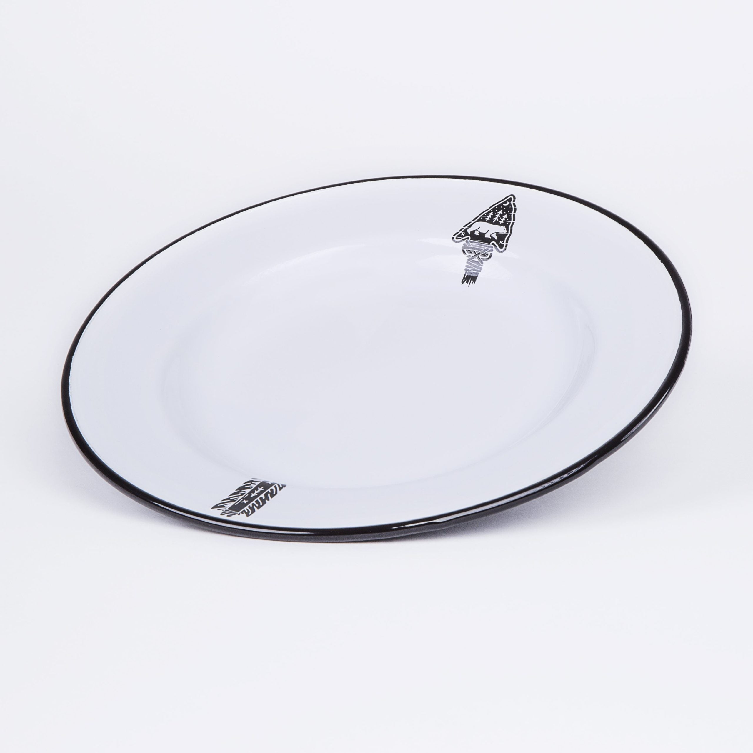 Emaljert Tallerken 24cm, ARROW