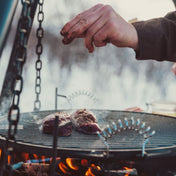 Vendbar Grillplate (tosidig)