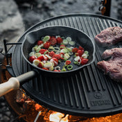 Vendbar Grillplate (tosidig)