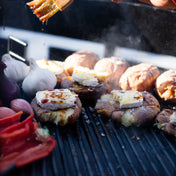 Vendbar Grillplate (tosidig)