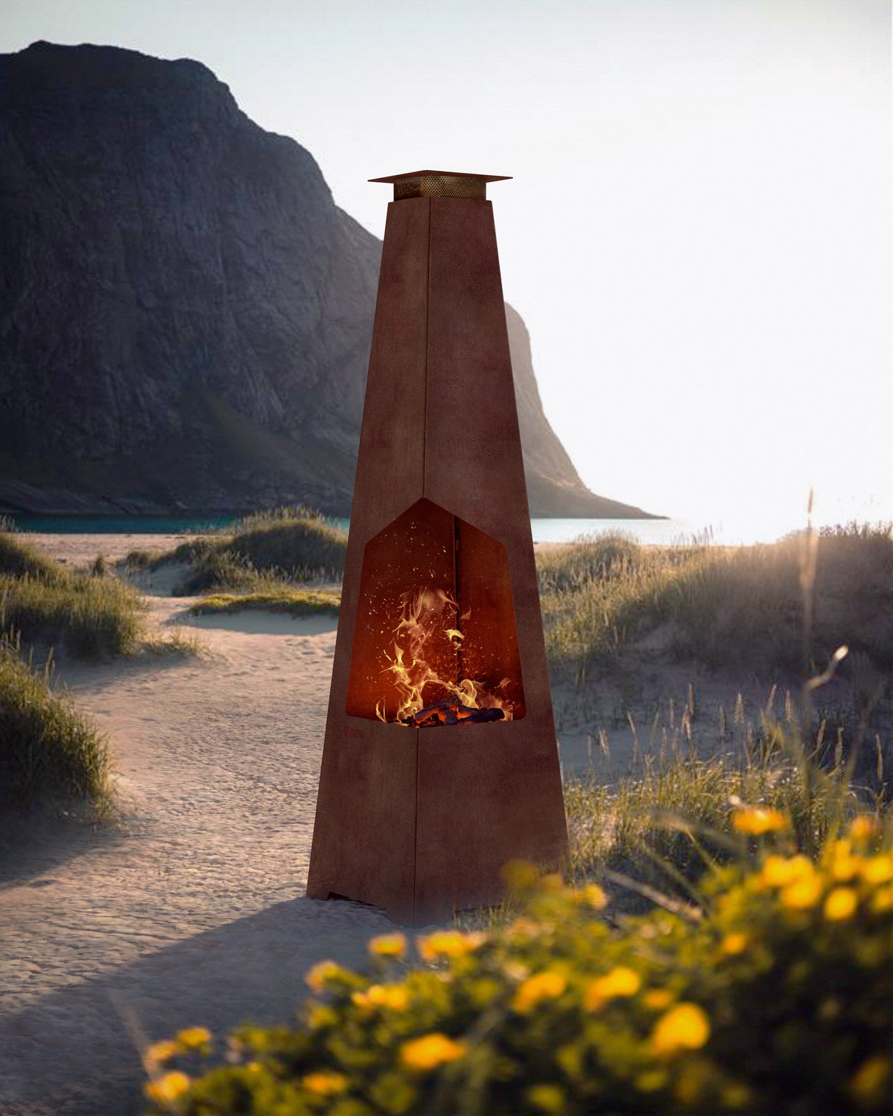 Espegard utepeis corten