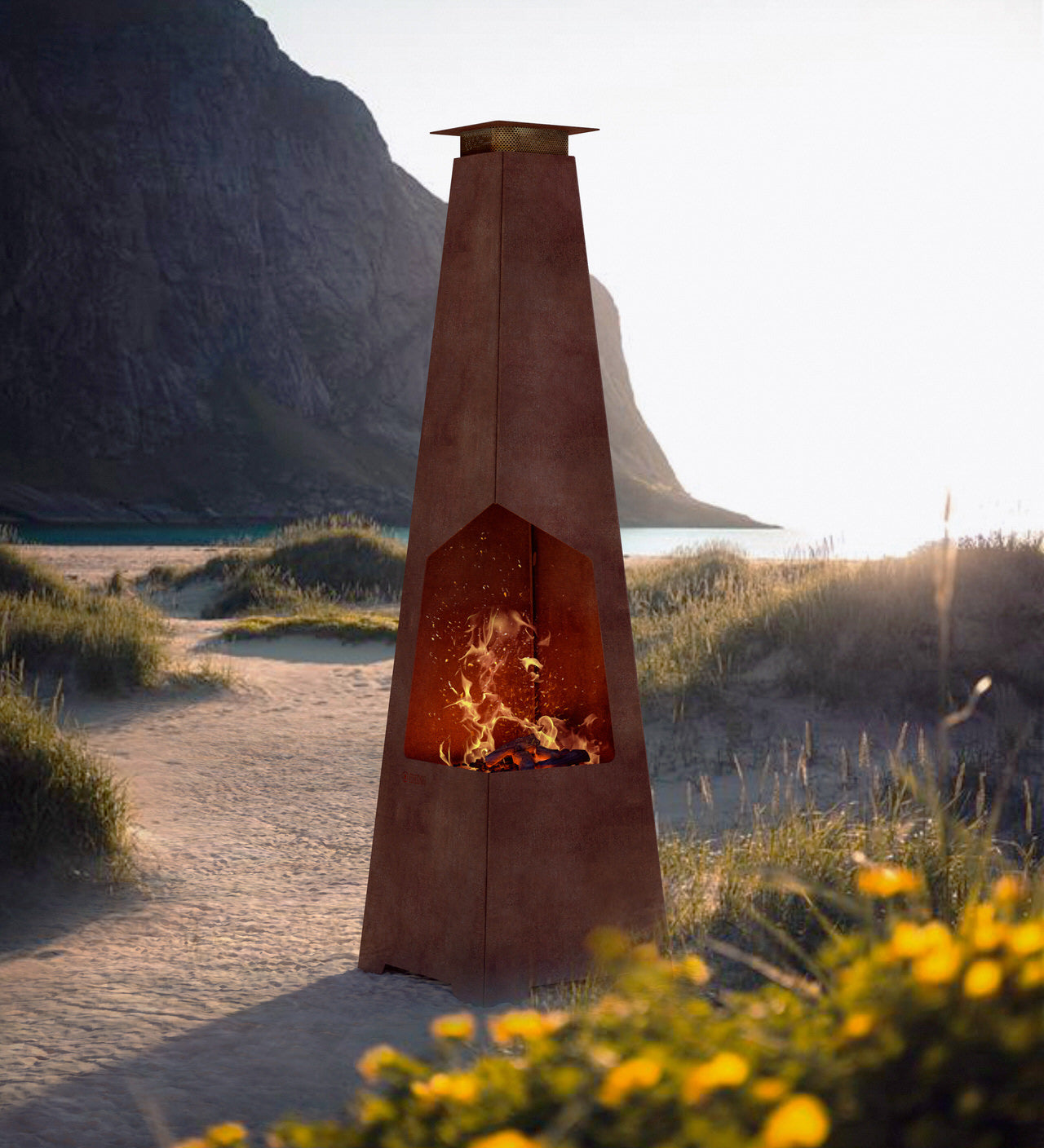 Espegard utepeis corten